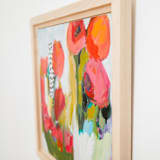"Poppy" - Original Painting in multicolorassorted-colors by CONNIE COLLUM