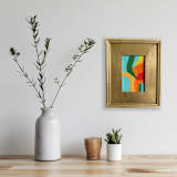 "Rainbow River" - Original Painting in multicolorassorted-colors by Jessalin Beutler