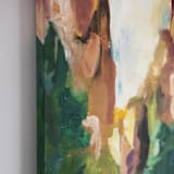 "Garden of the Gods" - Original Painting in orange by Brittany Fan