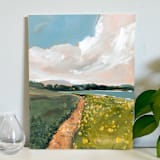 "Golden Hour" - Original Painting in multicolor by Lindsay Megahed