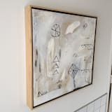"Untitled No 4" - Original Painting in beige by Amy Early