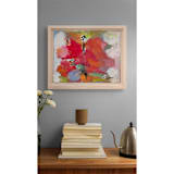 "Lyra" - Original Painting in multicolorassorted-colors by CONNIE COLLUM