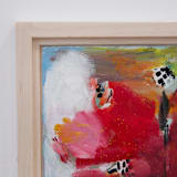 "Lyra" - Original Painting in multicolorassorted-colors by CONNIE COLLUM