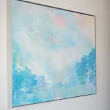 "Serendipitous" - Original Painting in blue by Kathryn Kelly
