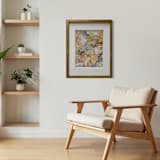""Theoretically Forever" – 21x17 – Framed Original Painting" - Original Painting in multicolorassorted-colors by Sarah Mankin