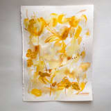 "It's All Yellow" - Original Painting in yellow by Suzanna Toole