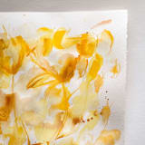 "It's All Yellow" - Original Painting in yellow by Suzanna Toole