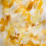 "It's All Yellow" - Original Painting in yellow by Suzanna Toole