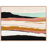 "Bike Path" - Original Painting in multicolorassorted-colors by Caryn Owen