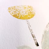 "Seedling #1" - Original Painting in multicolor by Kayla King