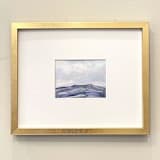 "Choose Love and Enthusiasm" - Original Painting in purple by Golden Lines and Silver Linings