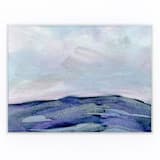 "Choose Love and Enthusiasm" - Original Painting in purple by Golden Lines and Silver Linings