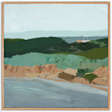 "Rocky Beach" - Original Painting in multicolorassorted-colors by Caryn Owen