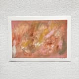 "Clay #5" - Original Painting in pink by Amy Mullen