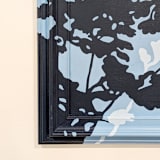 "Maidenhair Fern Shadow - Original Acrylic Painting" - Original Painting in blue by Kate Sowinski