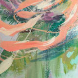 "Sweet Ever After" - Original Painting in multicolor by Stacy Kron