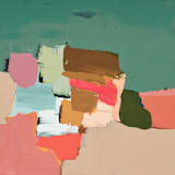 "Farm House Views" - Original Painting in multicolor by Caryn Owen