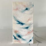 "Sloop" - Original Painting in white by Nicoletta Savod