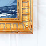 "Mystic Sky" - Original Painting in blue by Green Barn Studio