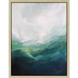 "Jewel Basin" - Original Painting in green by Mya Bessette