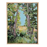 "In The Yellow Field" - Original Painting in multicolor by AlisonJerry
