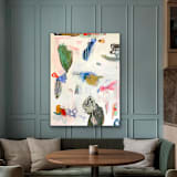 "we might live like never before" - Original Painting in multicolorassorted-colors by tina johnson
