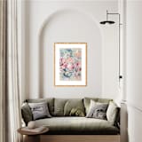 "Overflow of Light (22x30) - Unframed Original Painting" - Original Painting in multicolor by Sarah Mankin