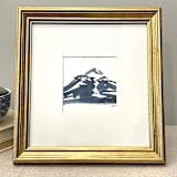 "Our Souls are Timeless" - Original Painting in blue by Golden Lines and Silver Linings