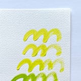 "Marigold" - Original Painting in yellow by bari wieselman schulman