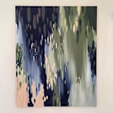 "Reeves Rain" - Original Painting in multicolor by Melissa Stone Mangham