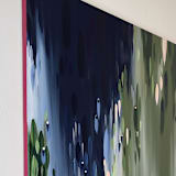 "Reeves Rain" - Original Painting in multicolor by Melissa Stone Mangham