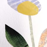 "Seedling #11" - Original Painting in multicolor by Kayla King