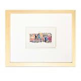 "Pieces" - Original Painting in multicolorassorted-colors by AlisonJerry