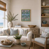 ""Sweet Like the Shore" - 16 x 20 - Original Painting" - Original Painting in multicolor by Sarah Mankin
