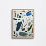 "City Garden" - Original Painting in multicolor by Kristine Sarley