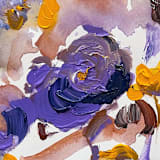 "Blooms #1" - Original Painting in multicolor by Suzanna Toole