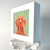 "Dachshund, Original Acrylic Painting" - Original Painting in multicolorassorted-colors by Carol C. Young