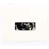 "Etching 1" - Original Painting in black by Dana Williamowsky