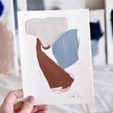 "Mini No.26" - Original Painting in multicolor by Cait Courneya