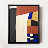 "Taos II" - Original Painting in multicolor by Renée Stramel