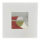 "Orbits" - Original Painting in gray by Bethania Lima