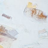 "Sandy Mist" - Original Painting in white by AlisonJerry