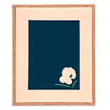 "Navy Floral Pair" - Original Painting in blue by Caryn Owen