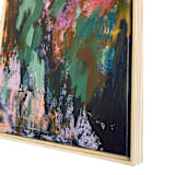"Shady Blooming" - Original Painting in brown by Jessalin Beutler