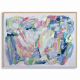 "The Slow Return - 40 x 30 inches  - Original Painting" - Original Painting in multicolor by Sarah Mankin