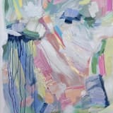 "The Slow Return - 40 x 30 inches  - Original Painting" - Original Painting in multicolor by Sarah Mankin