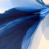 "Kfïat" - Original Painting in blue by Marta Spendowska