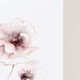 "Oriental Poppies watercolor painting 01" - Original Painting in purple by Angele Kamp