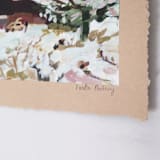 "Snowed In" - Original Painting in multicolor by Kiersten Poultney