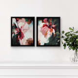 "Flora" - Original Painting in pink by Wendy Keller